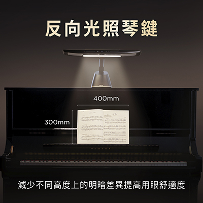 Philips 飛利浦 71669 軒律LED護眼鋼琴燈 PD053